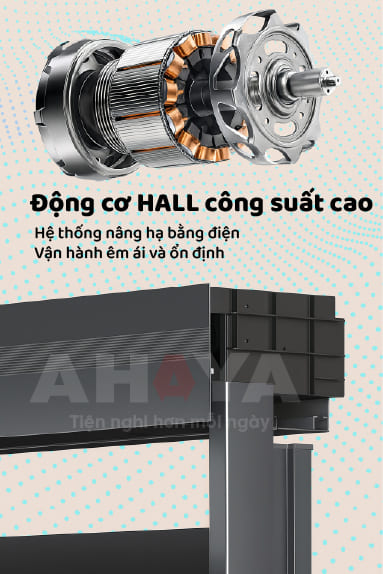 Kệ gia vị nâng hạ điện Eurogold ESV8960pro 600mm - Motor mạnh mẽ