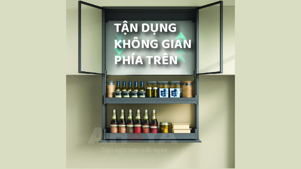 Kệ gia vị nâng hạ điện Eurogold ESV8980pro 800mm - thiết kế