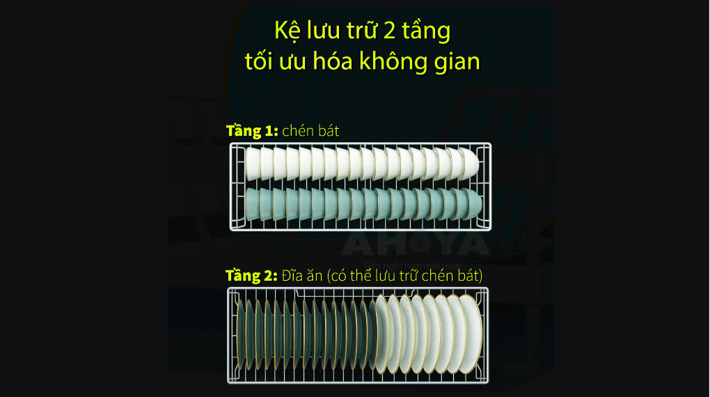 Kệ chén nâng hạ điện Eurogold ESP9980pro 800mm oval - khối lượng tải trọng