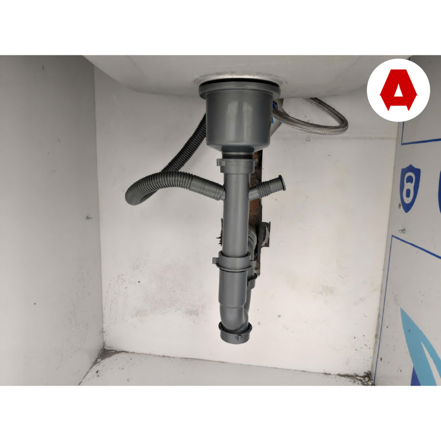 Bồn rửa chén Konox Tari 400SM - thực tế 4