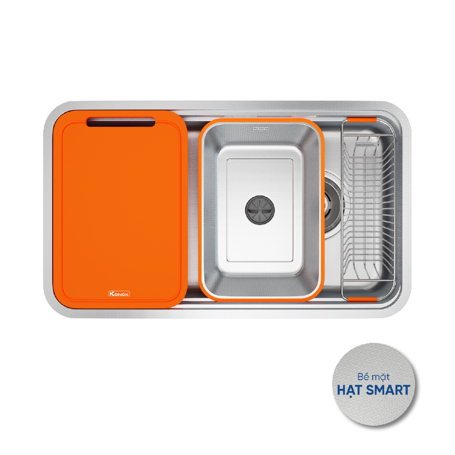 Bồn rửa chén Konox Tari Smart 8047