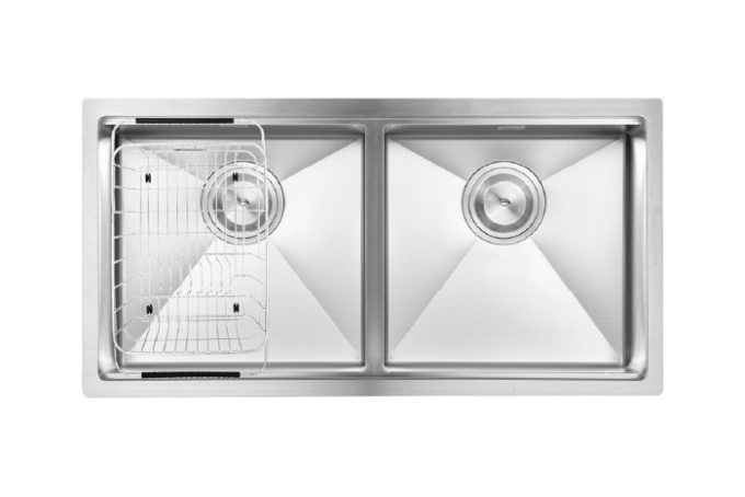 Bồn rửa chén Eurogold 2 ngăn chống xước EUC88050GE