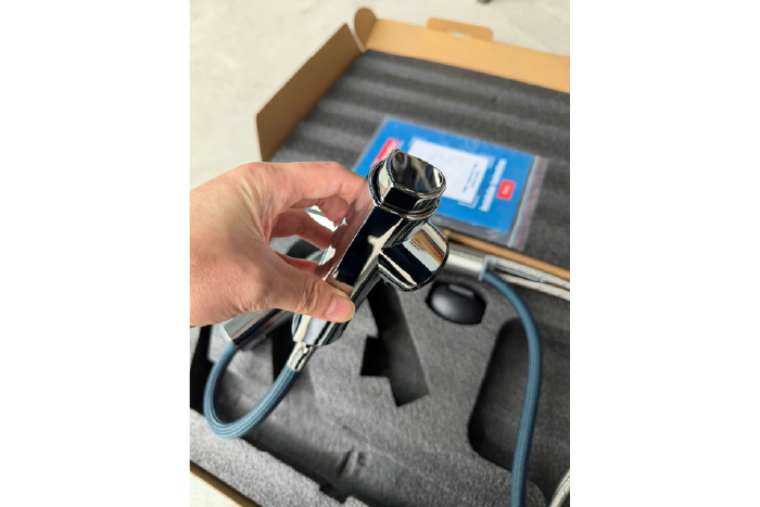 Vòi rửa chén Konox Kira Chrome phong cách nội địa Nhật