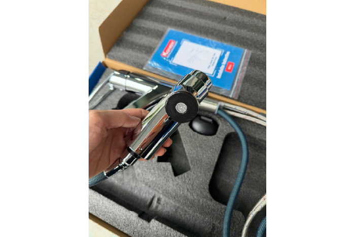 Vòi rửa chén Konox Kira Chrome phong cách nội địa Nhật