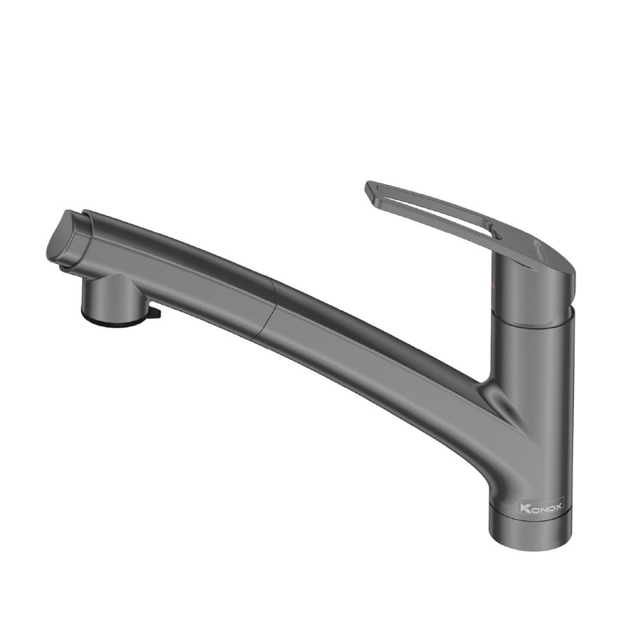 Vòi rửa chén Konox Kira Gun Metal