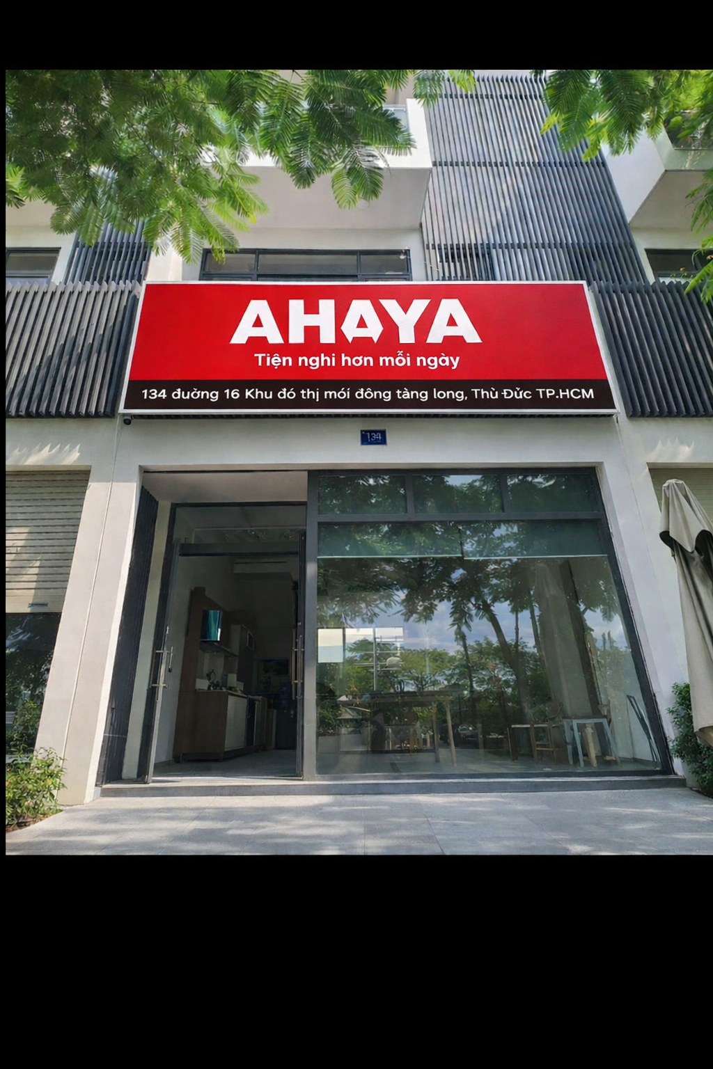 Ahaya kho hàng tại 134 đường 16 Đông Tăng Long Thủ Đức