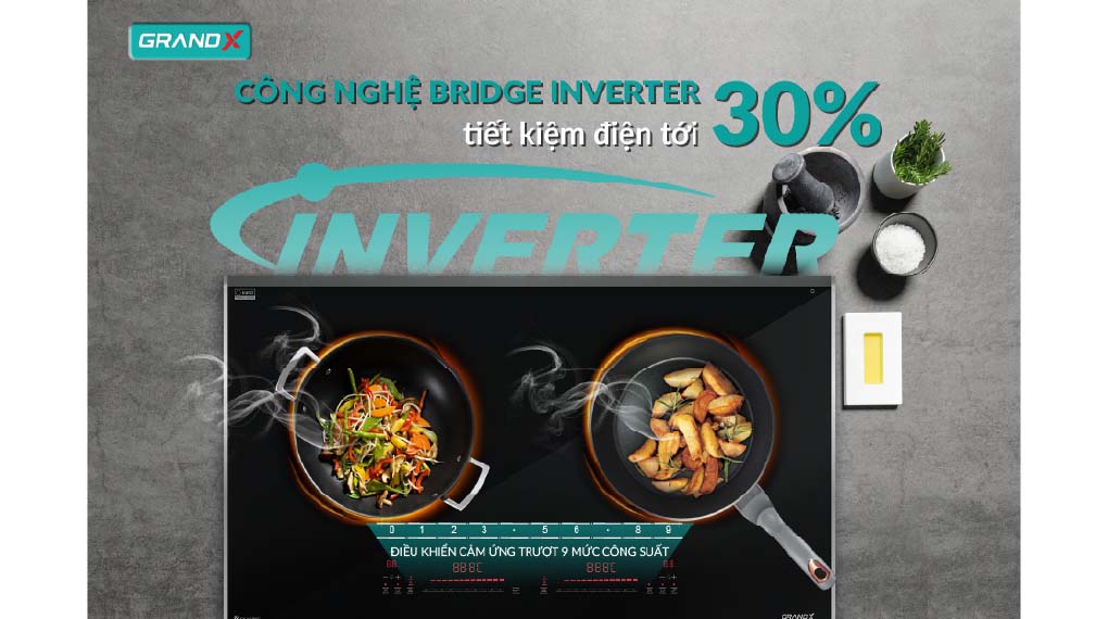 Bếp từ đôi lắp âm GrandX GX IH682SE - công nghệ