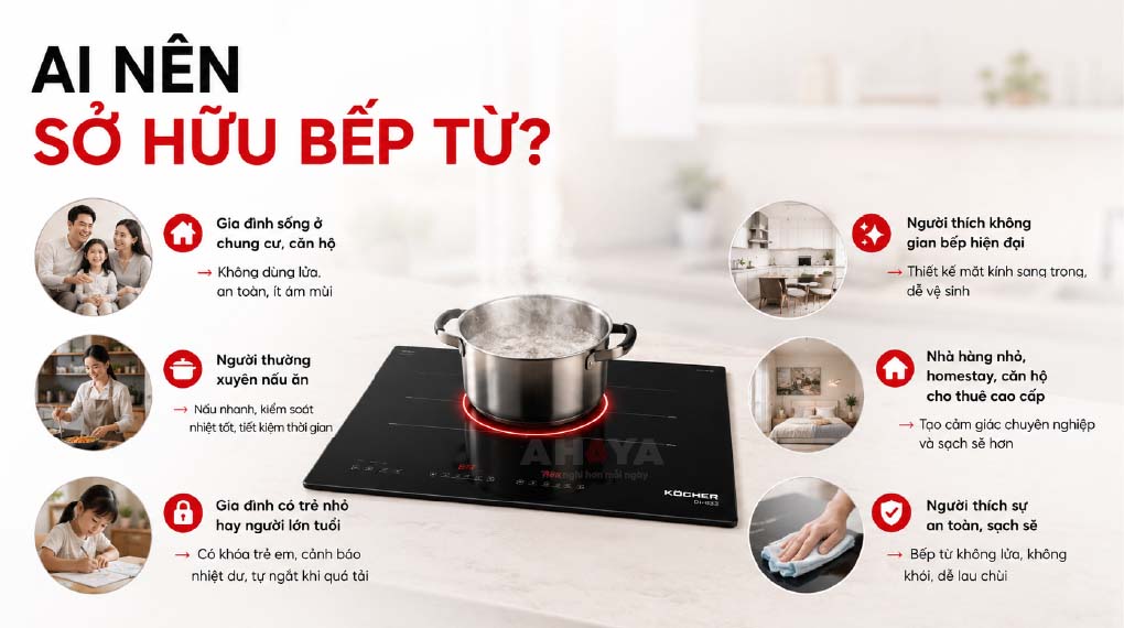 ai nên sở hữu bếp từ
