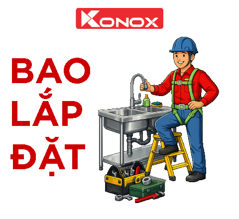 Lắp đặt bồn rửa chén miễn phí 