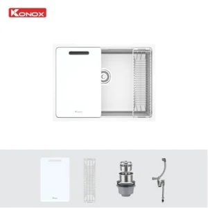 Bồn rửa chén Konox Tari 6448SM - phụ kiện