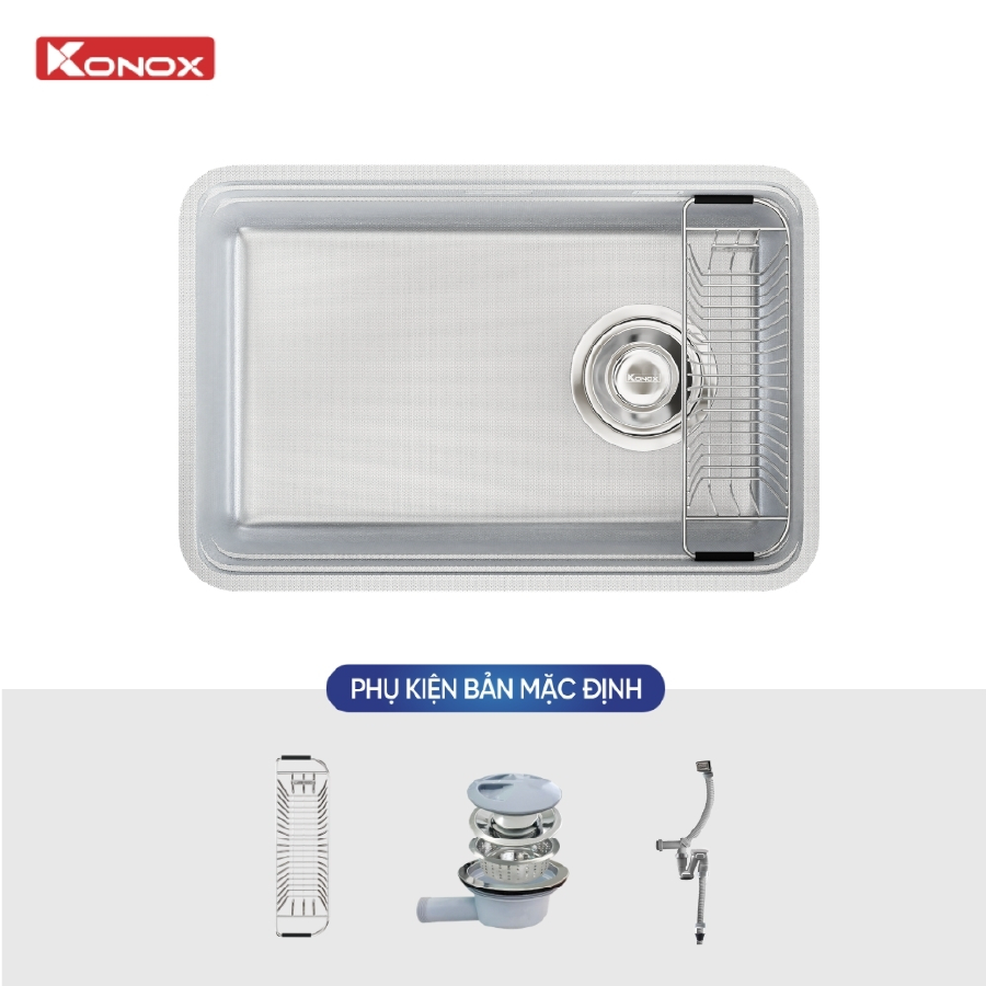 Bồn rửa chén Konox Tari Smart 7047PP - phụ kiện