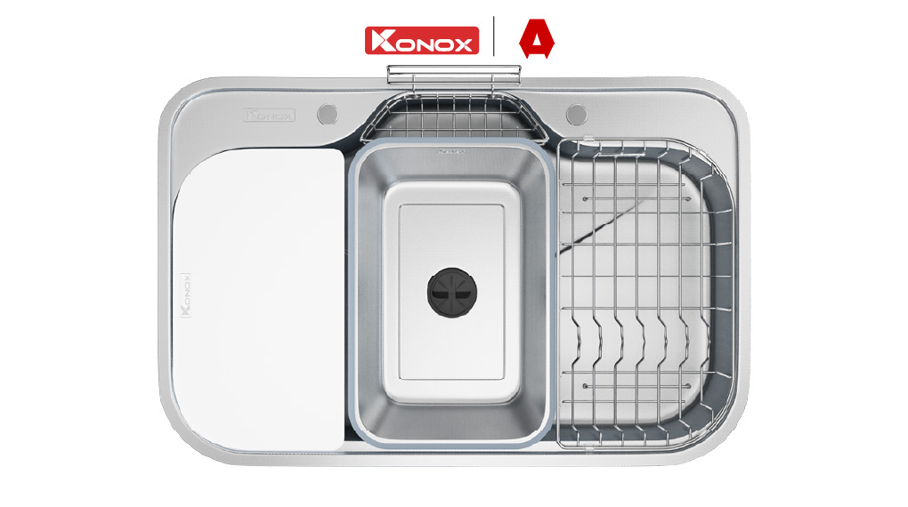 Bồn rửa chén Konox Tari Smart 7851 - 1