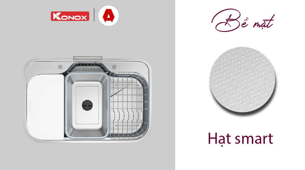 Bồn rửa chén Konox Tari Smart 7851 - 5