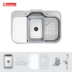 Bồn rửa chén Konox Tari Smart 7851 - phụ kiện