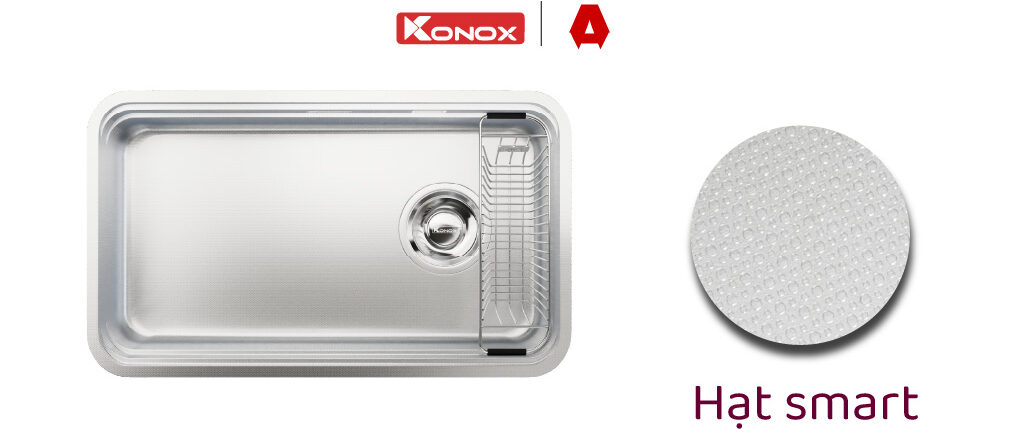 Bồn rửa chén Konox Tari Smart 8047PP 5