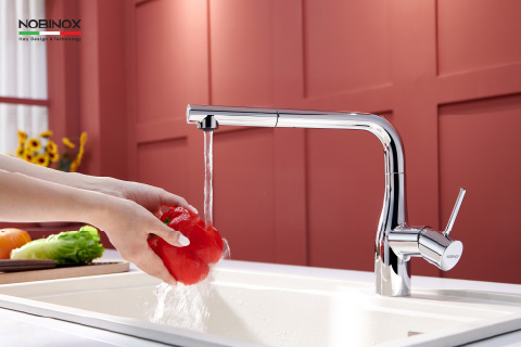 Vòi rửa chén NOBINOX JAPA NX996 - thực tế 5