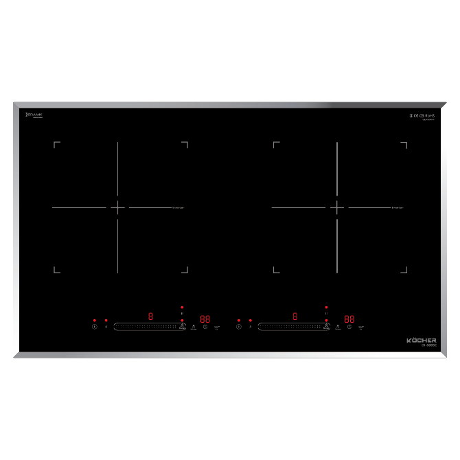 Bếp từ đôi âm Kocher DI-688SE 4000W