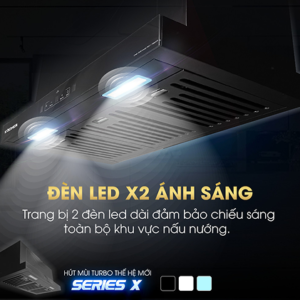 Máy hút mùi âm tủ Kocher TURBO X-350N - công nghệ