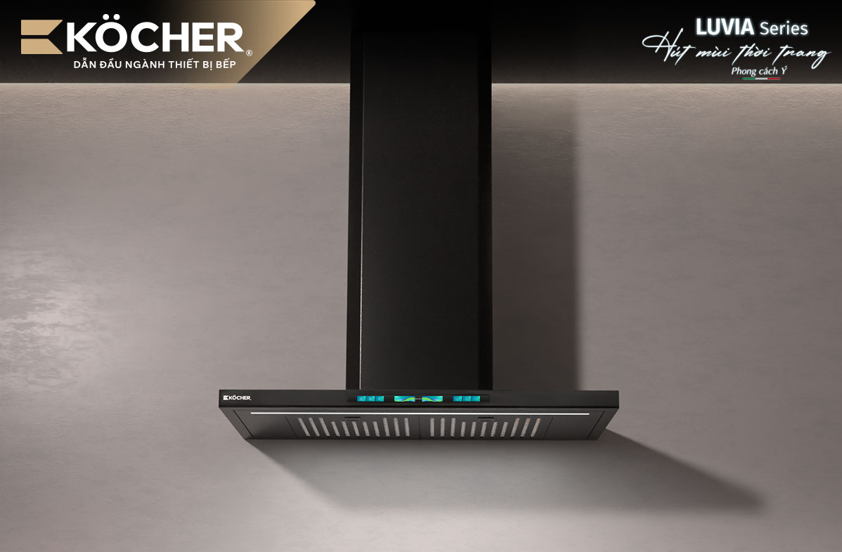 Máy hút mùi áp tường Kocher LUVIA 350 BLACK 5