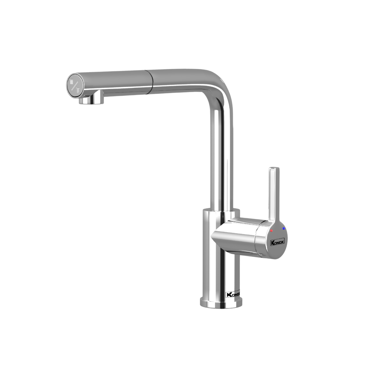Vòi rửa chén Konox Lumo Smart Chrome