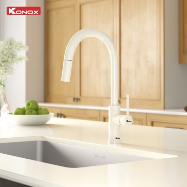Vòi rửa chén Konox Reno Smart Nude - render 1
