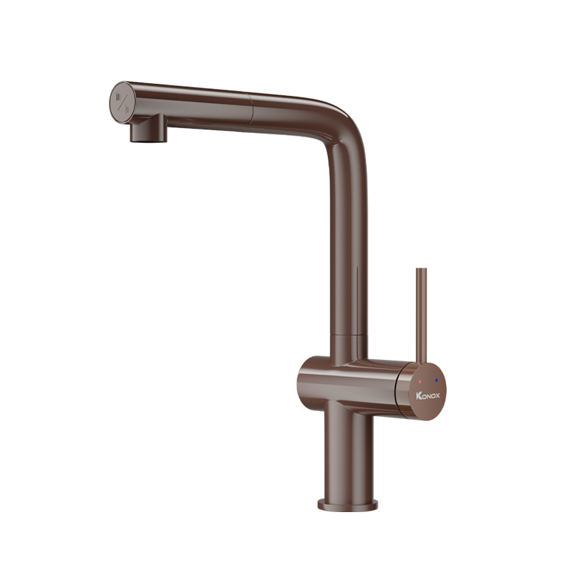 Vòi rửa chén Konox Stream Smart Choco
